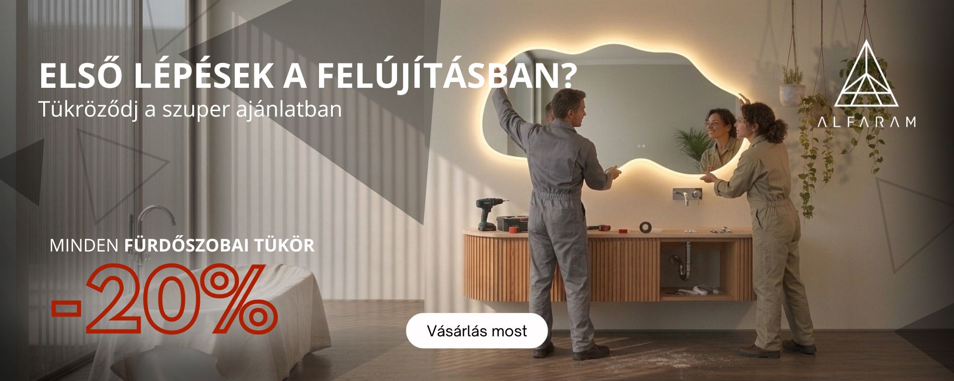 MINDEN F&Uuml;RDŐSZOBA T&Uuml;K&Ouml;R -20%!
